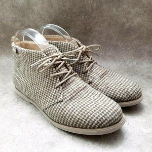 Bass Womens Elyse  Sz 8.5 M Brown Printed Chukka